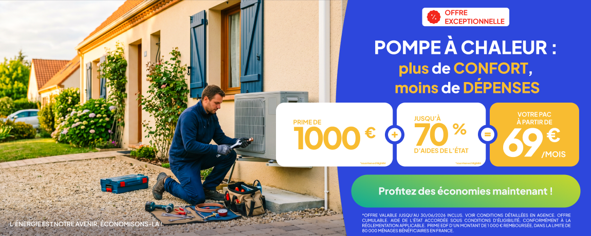Promotion Pompe à Chaleur